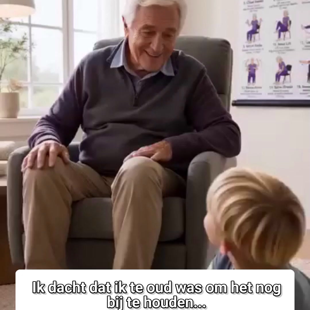 Tai Chi stoeltraining – set van 2 posters voor eenvoudige thuistraining (60+)