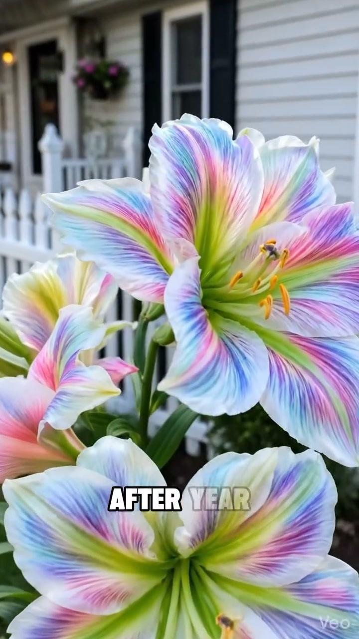 LAST DAY Sale $11.99Double-Petaled Bicolor Lily