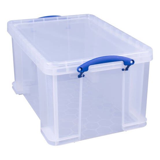 Really Useful Clear Box 48 Litres