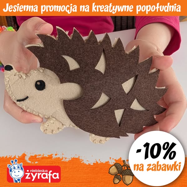 Jesienna promocja -10% na zabawki