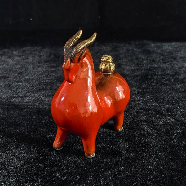 Attract Peace & Prosperity: Fu Lu Ji Yang Sheep Figurine