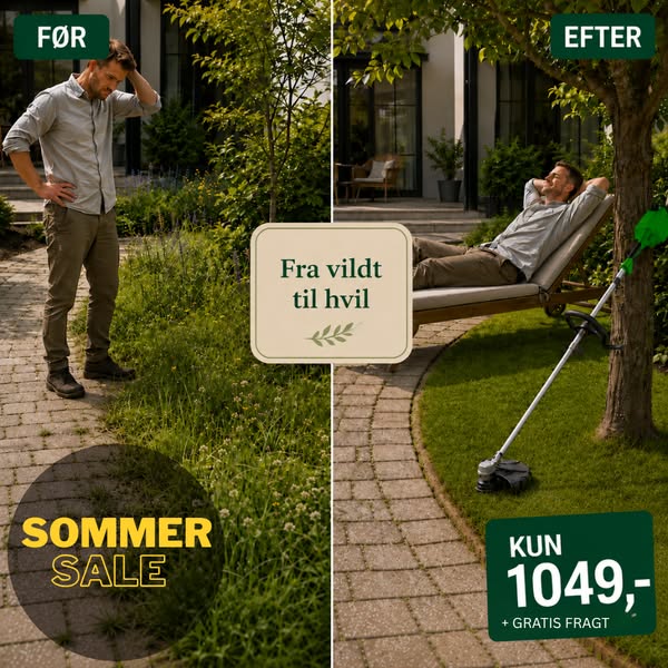 Sommerudsalg hos Dktrimmer - 18v Buskrydder KUN 1049