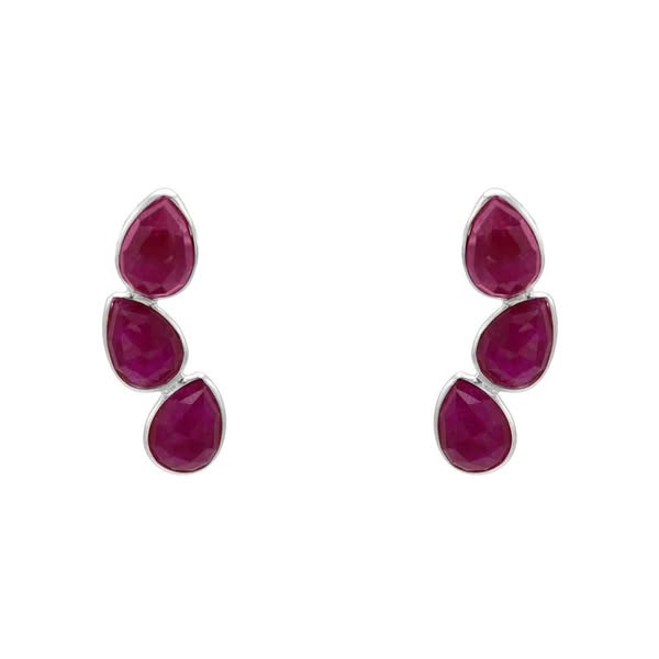 ¿Te gusta? Ahora en stock Pendientes Judit Iconic Plata Rubí