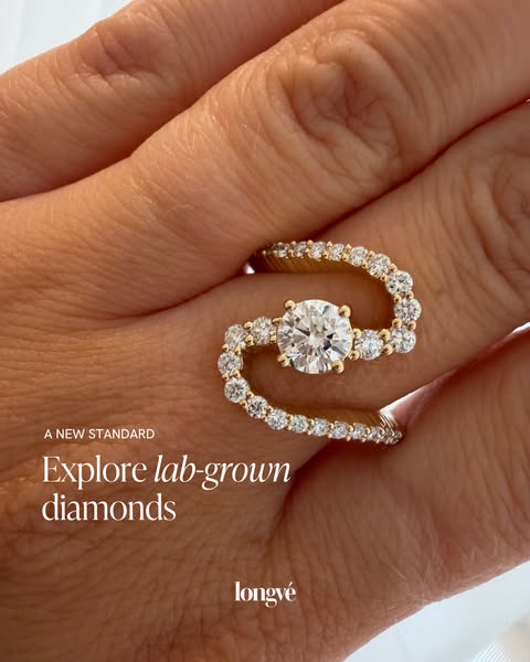 Se udvalget af lab-grown diamanter