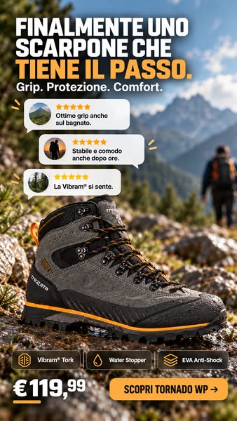Scarpone Trezeta Tornado WP a 129€