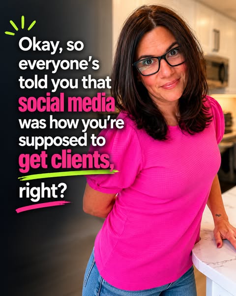 Social Media Won't Get You Clients. This Will.
