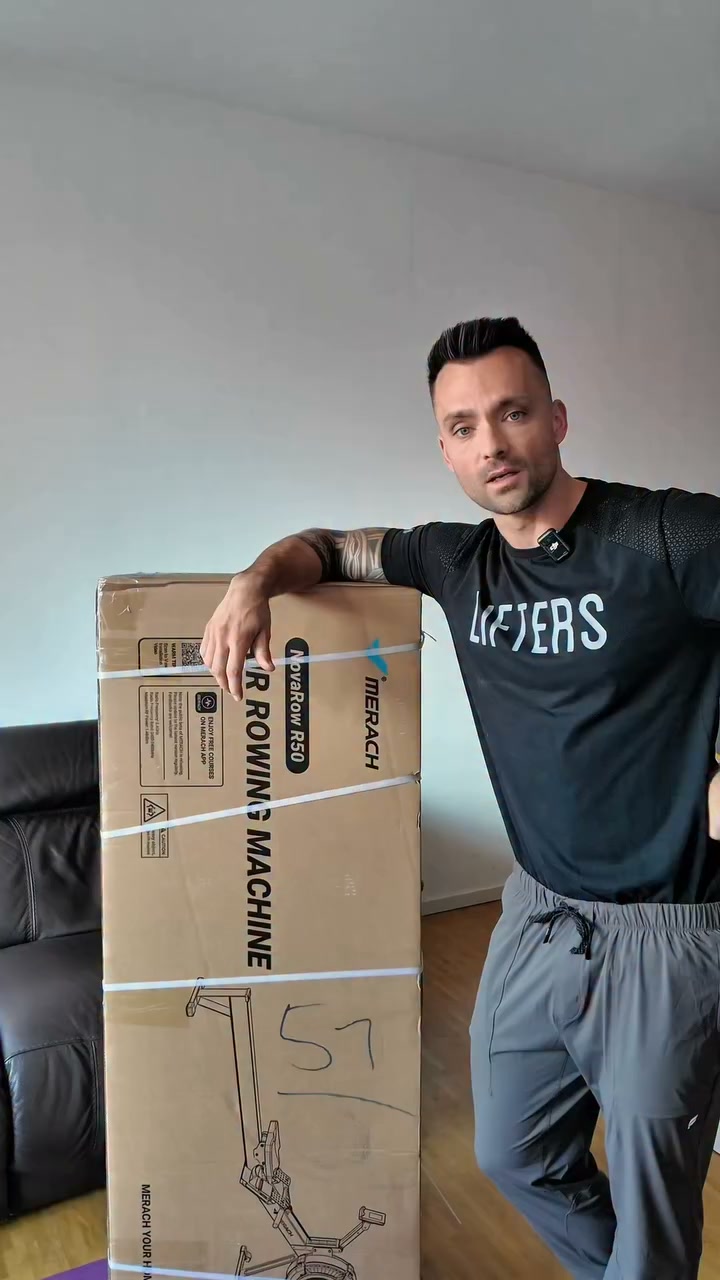 MERACH R50: Profi-Luft-Rudergerät mit 160 kg Tragkraft!