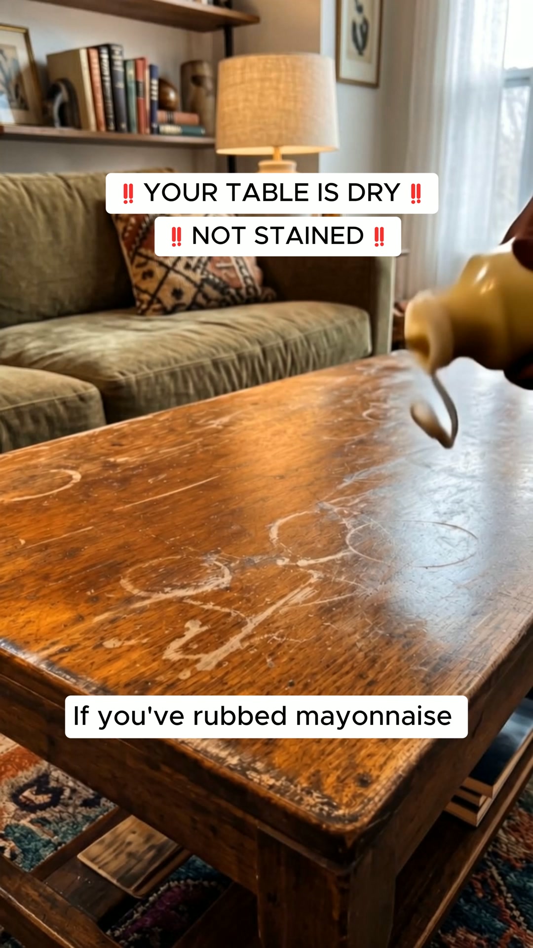 Don't refinish your table before watching this...