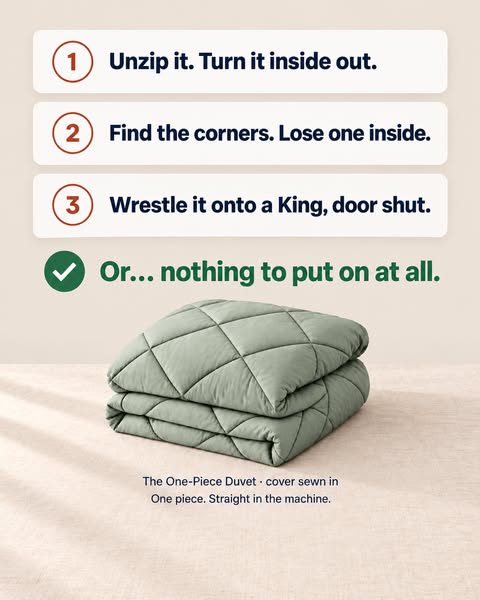 There's nothing left to put a cover on