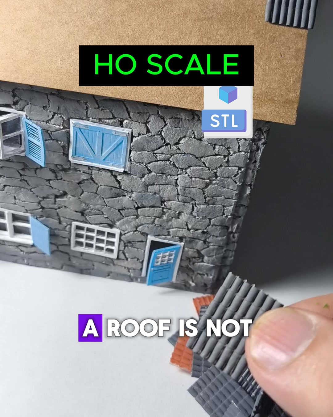 Realistic HO Trees, Ready to Print