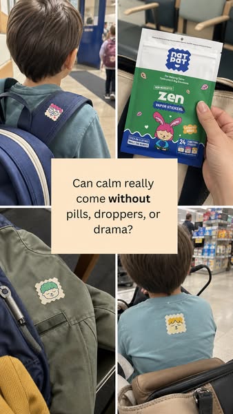 Sticker Power for Peaceful Moments! Zenpatch Calms Moods Naturally