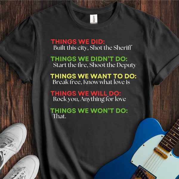MUSIC T-Shirt Sale!