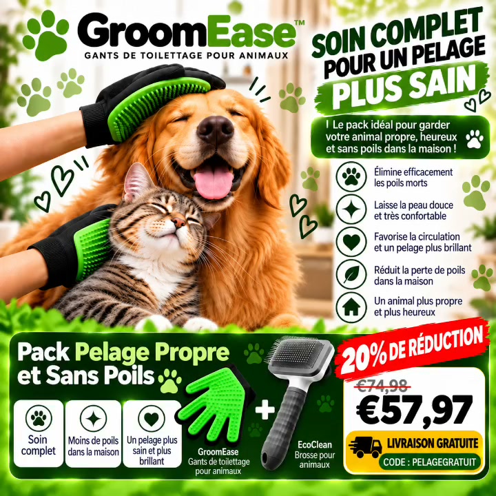 Moins de poils, plus de moments ensemble