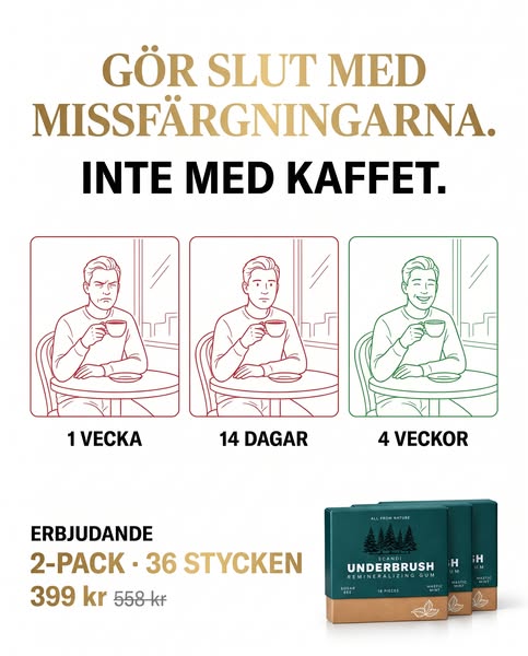 Ett tuggummi som förändrar dina tänder.