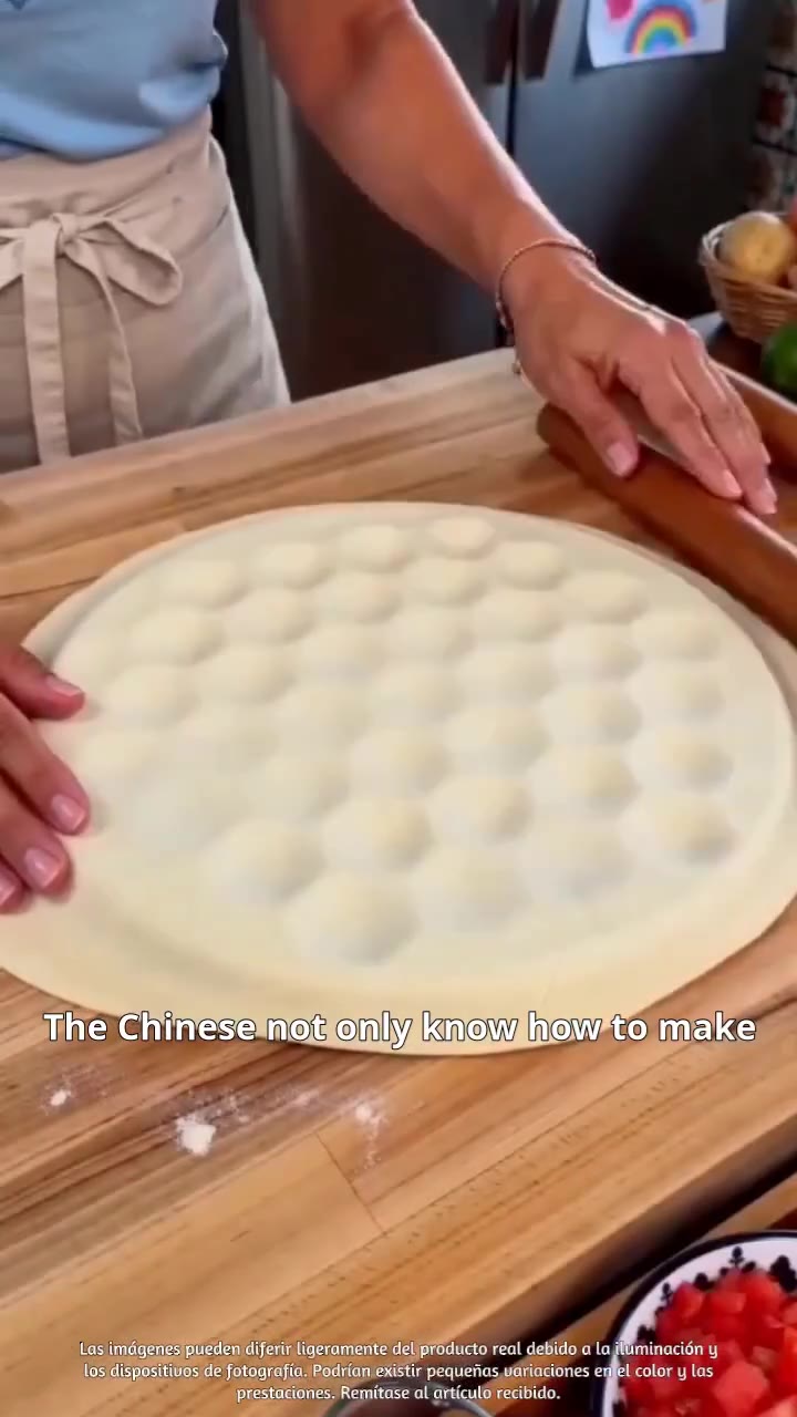 Shape 37 Dumplings Instantly! No-Fuss Aluminum Dumpling Mold
