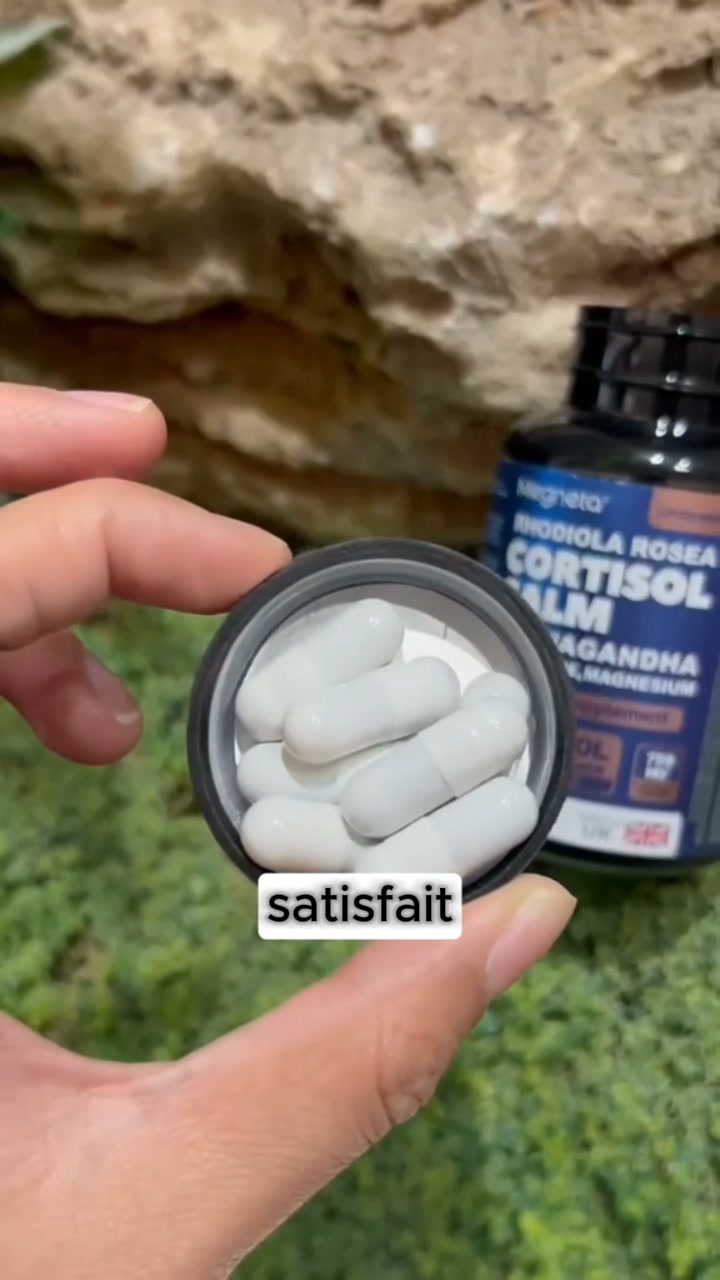 Ashwagandha KSM-66 + Rhodiola + L-Théanine — L’alliance anti-stress au quotidien