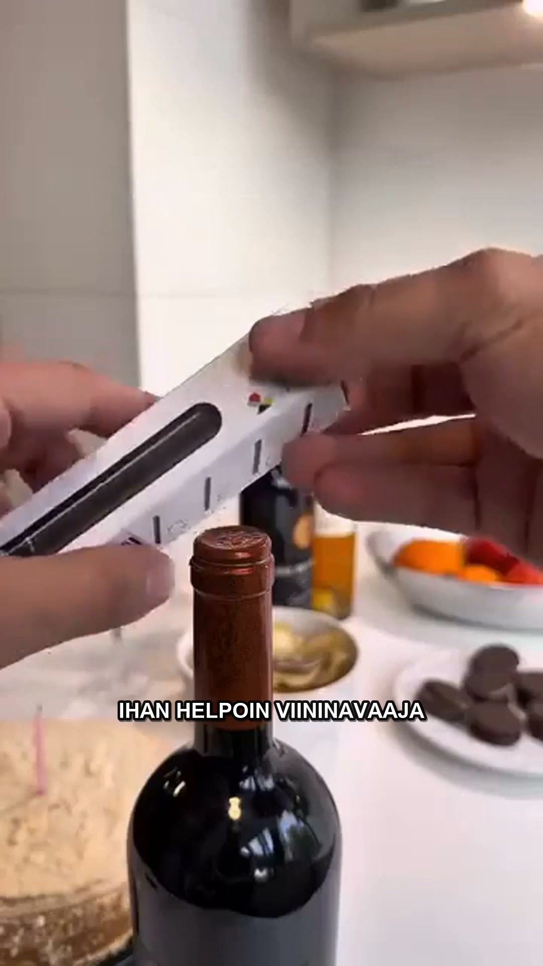 Vanha korkkiruuvi saa jäädä eläkkeelle