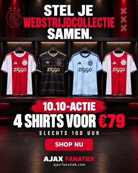 4 shirts voor € 79