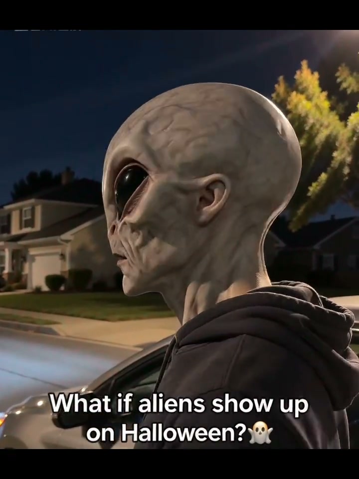 Lifelike Alien Silicone Mask