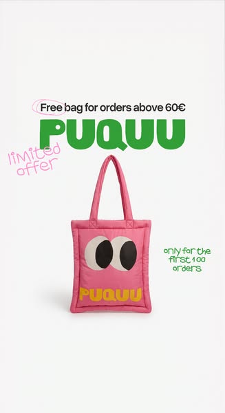 Free tote bag over €60