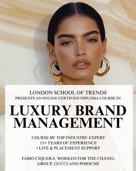 Learn luxury brand management