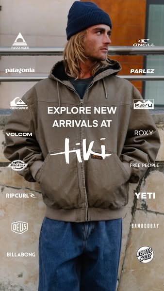 Shop New In Men's at Tiki