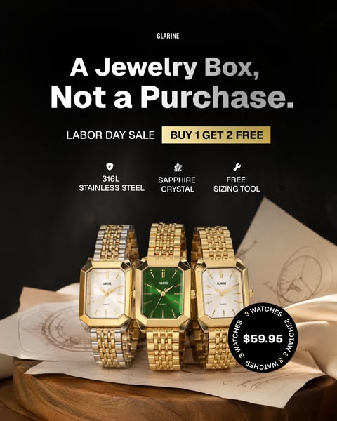 LABOR DAY: BUY 1 GET 2 FREE