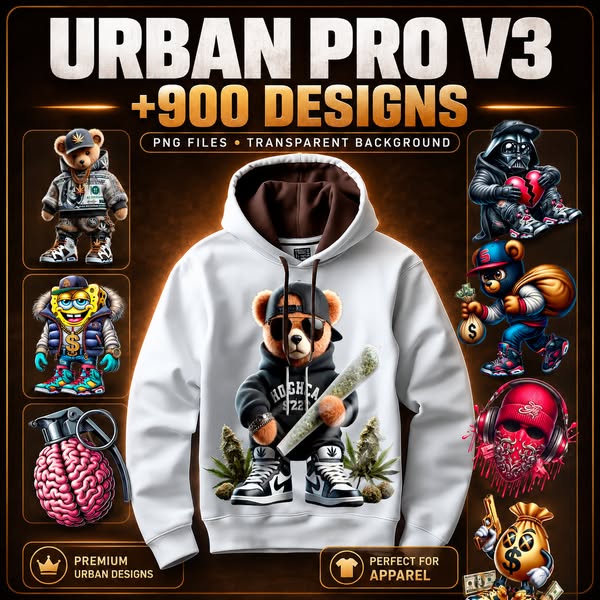 Urban Pro V3 – 900 Designs