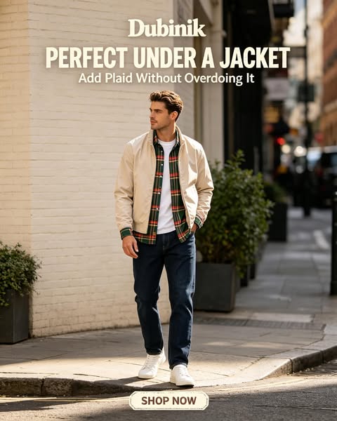 Men’s Plaid Shirt Collection | Multiple Colors Available