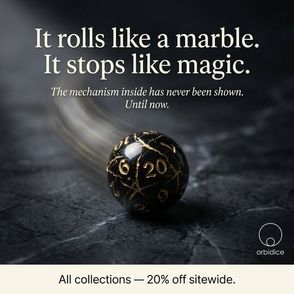 Dice collectors going wild for 20% off