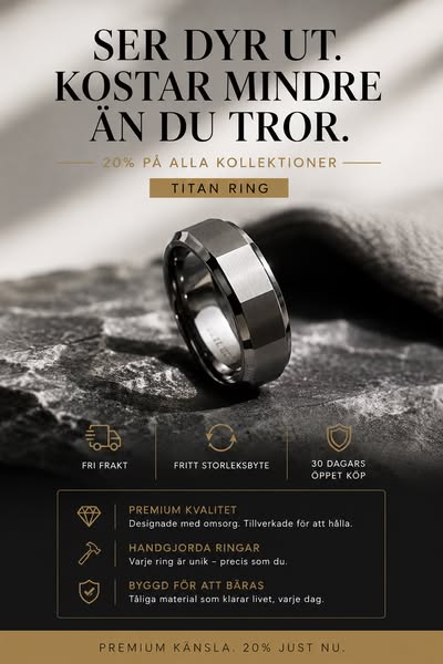 Ser dyr ut. Kostar mindre.