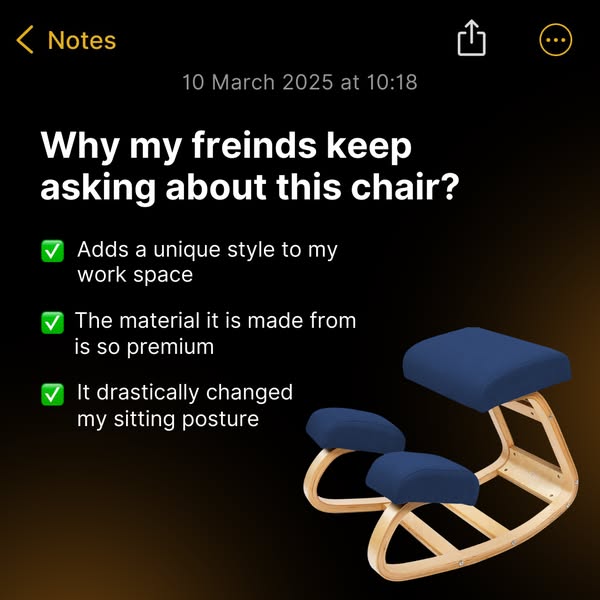 Ergonomic Kneeling Chair™