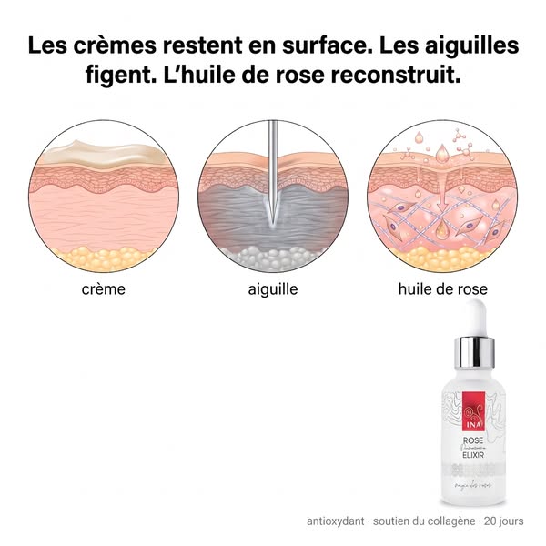 Pourquoi ta crème n'atteint jamais tes rides