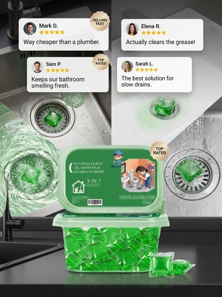 Bio-Enzyme Drain Care Pods