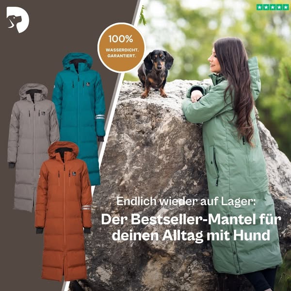 Dein neuer Lieblingsmantel fürs Gassigehen