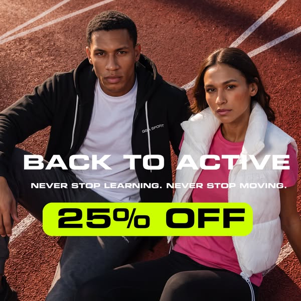BACK TO ACTIVE με 25% OFF