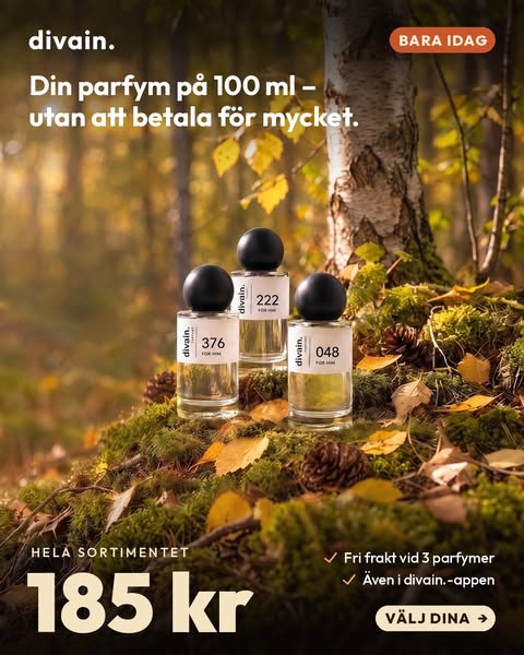 Alla parfymer för 185 kr