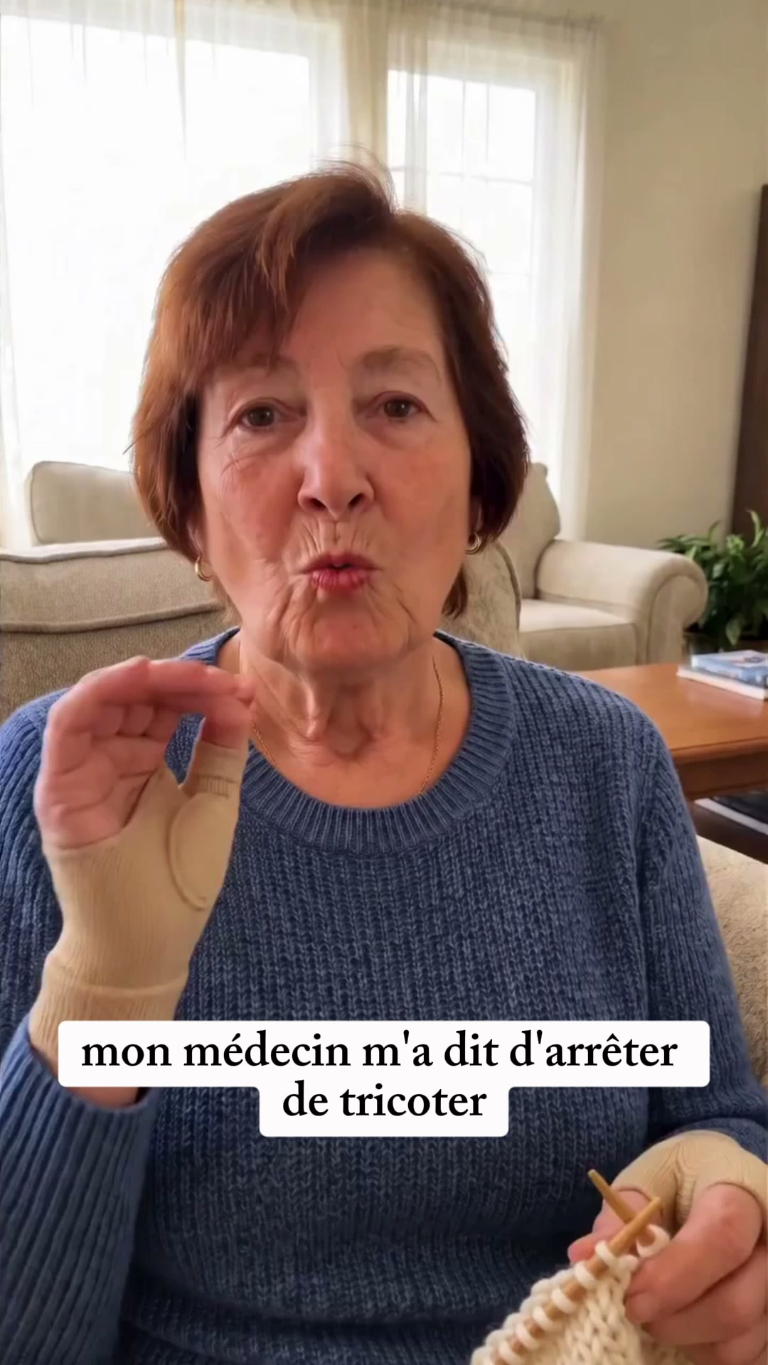 Enfin, tricoter sans douleur