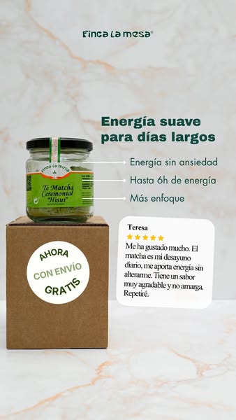 ENVÍOS GRATIS PARA TÉ MATCHA