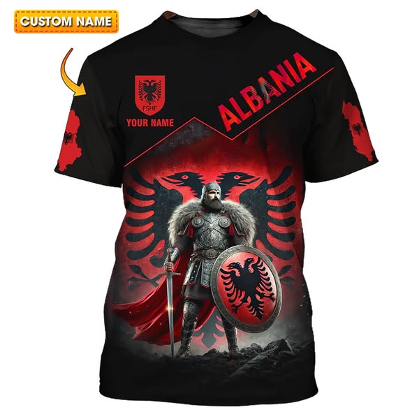 Albania's Perfect Shirts Custom Name for You!
