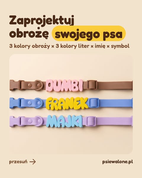 Zaprojektuj obrożę swojego psa