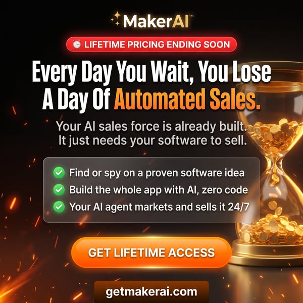 Founder Pricing Ends Soon. Lock Lifetime Now.