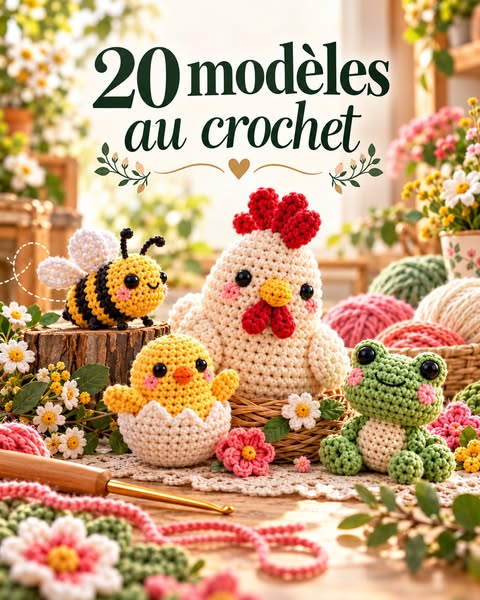Votre prochain projet crochet est là