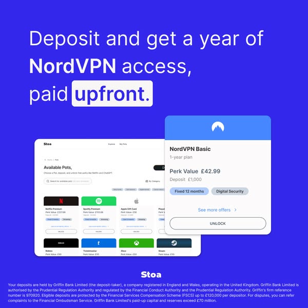 Turn Deposits Into Perks.