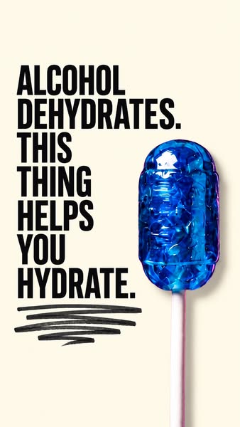 Electrolyte lollipops for your night