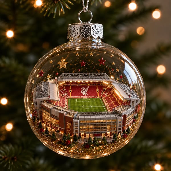 Light-Up Football Heritage Diorama Ornament