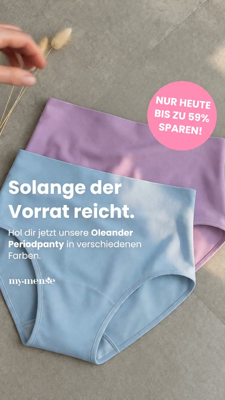 Shoppe jetzt Periodenunterwäsche!