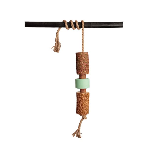 Wooden Relax Horse Toy with Salt Lick