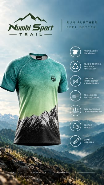 Camisetas Running Alto Rendimiento Técnico