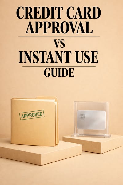 Credit Card Approval vs Instant Use Guide